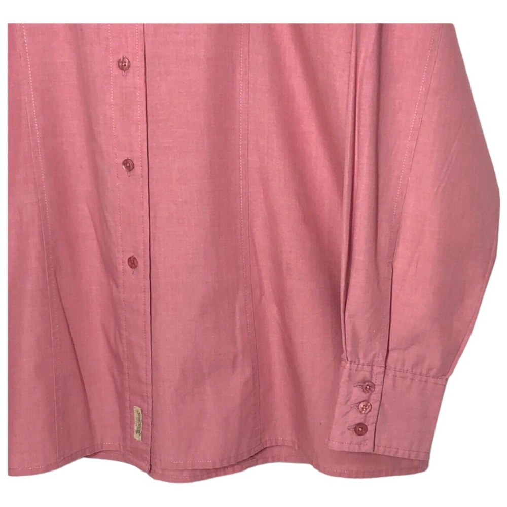 Woolrich Fitted Button Down Shirt Womens Size L - Picture 3 of 5